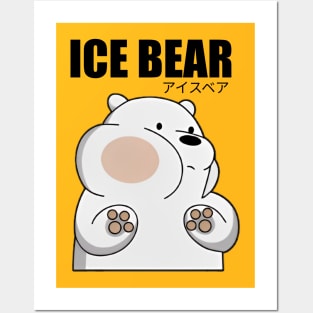 ice bear Posters and Art